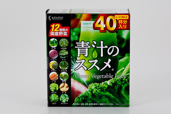 青汁のススメ 国産野菜12種類使用